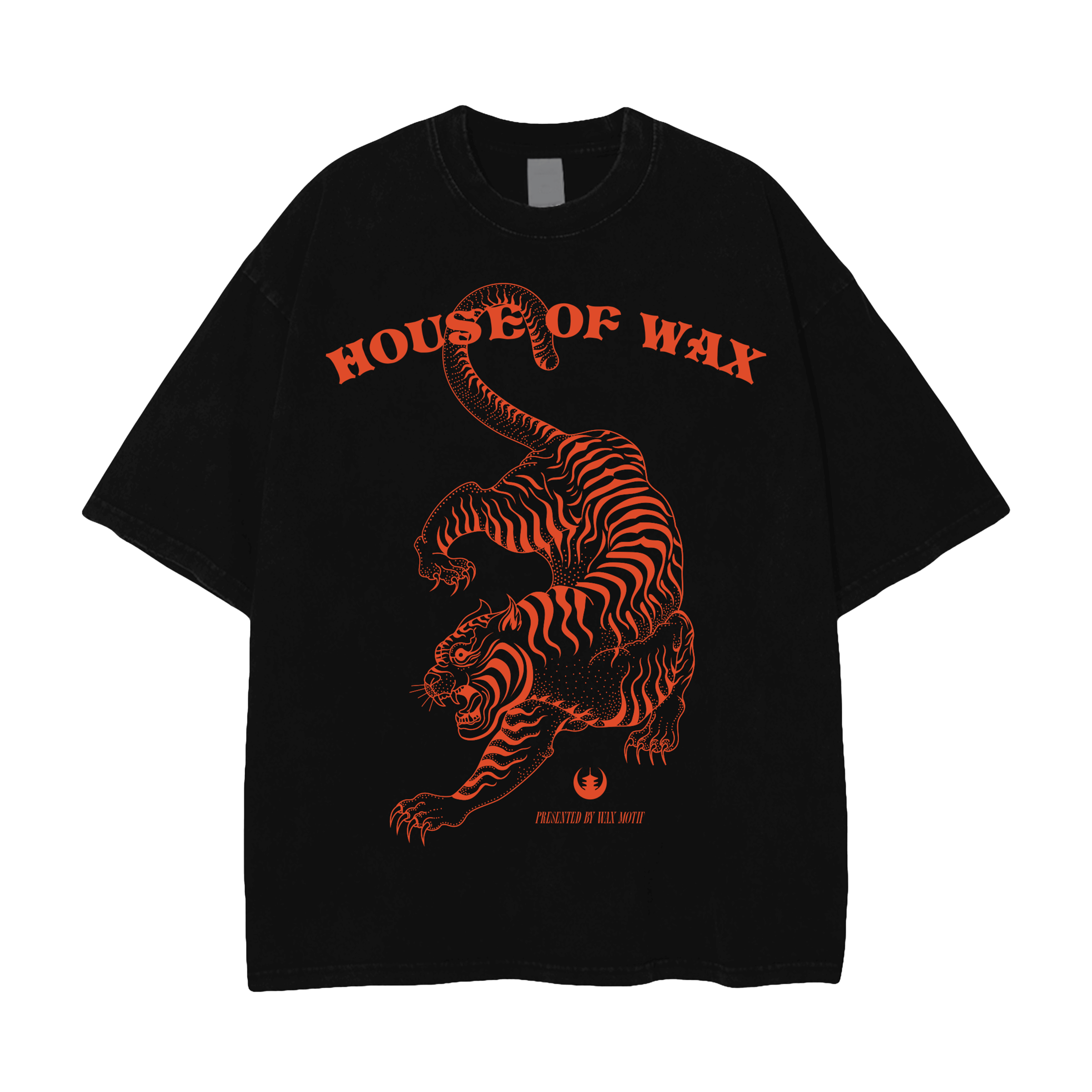 Wax Motif Tiger Shirts